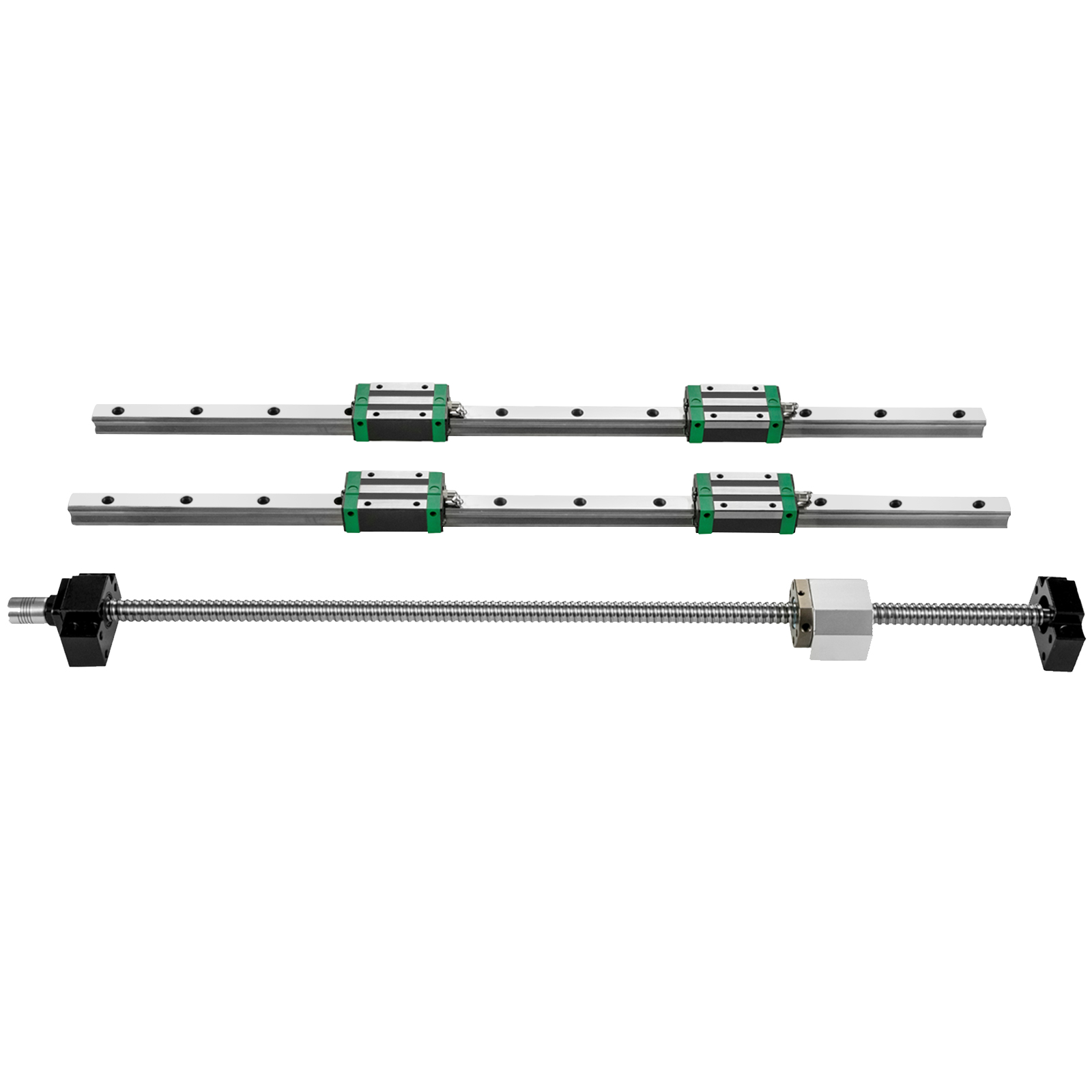 Linear Guide Rail, 2PCS HGR20- - Hgr20 Linear Guide Rail Ballscrew Set 评论和价格